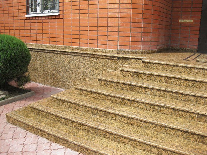 Гранит на крыльцо и ступени