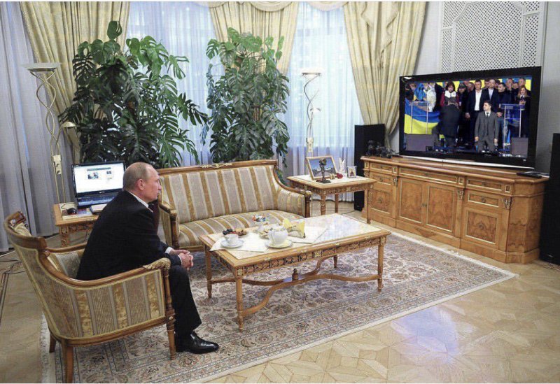 Дом президента Путина в Москве