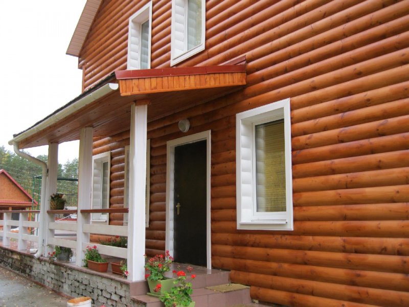 Блок Хаус снаружи