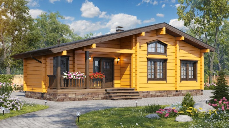 Клееный брус Нархозстрой