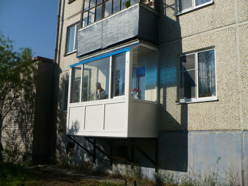 Пристройка балкона