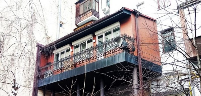 Необычные балконы