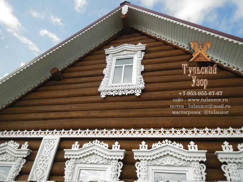 Дом с резьбой по дереву Боровск