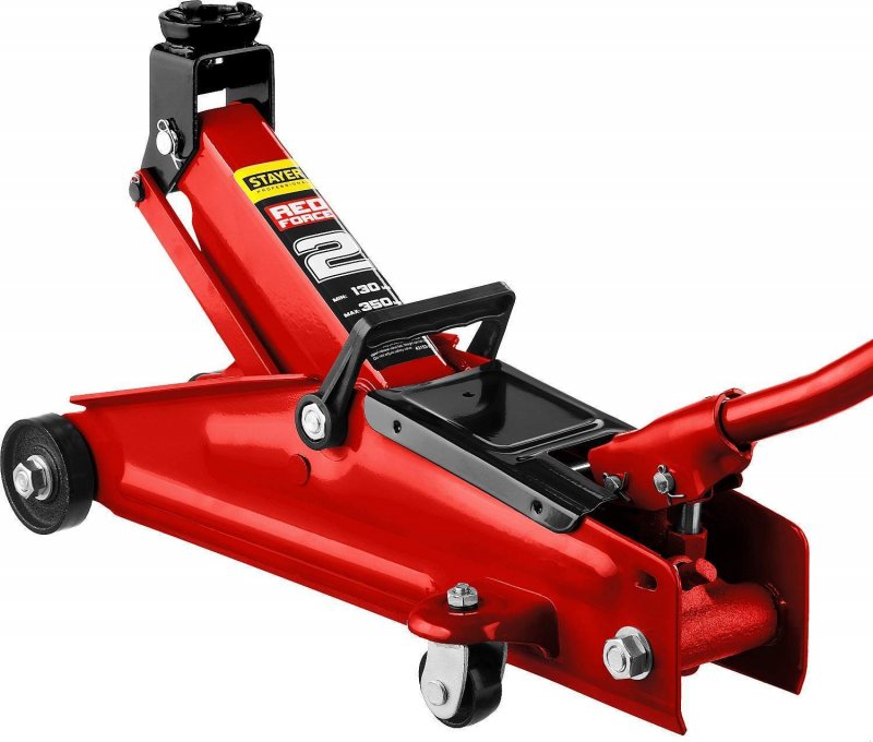 Домкрат гидравлический Stayer 43150-3 подкатной, 3т