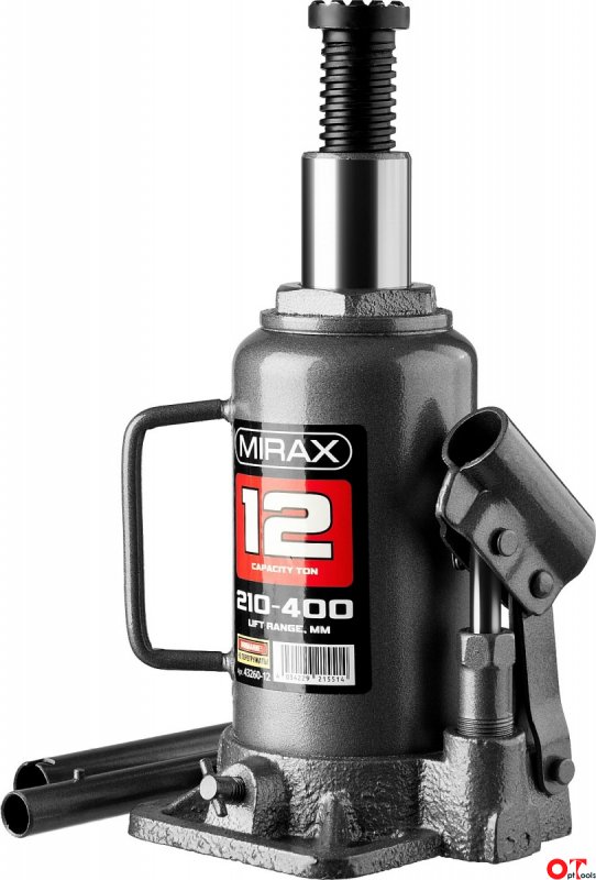Домкрат бутылочный гидравлический Mirax 43260-10
