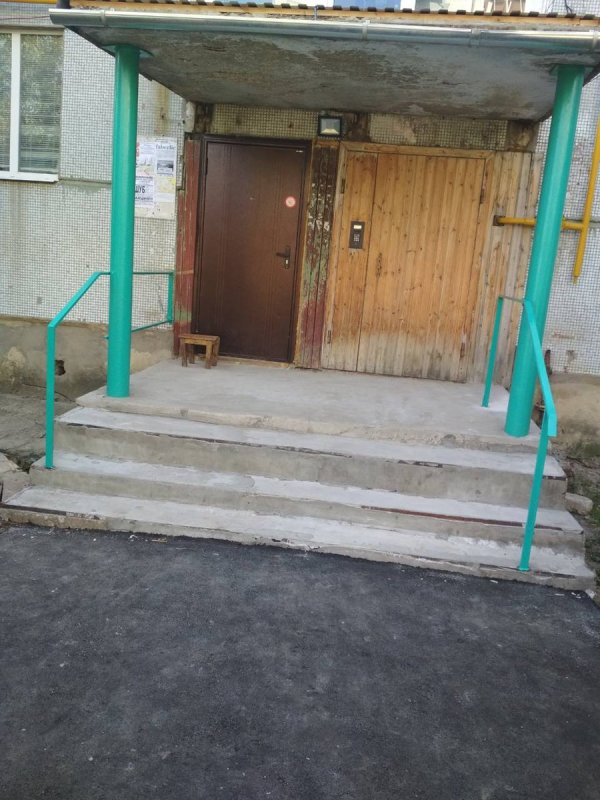 Границы крыльца подъезда