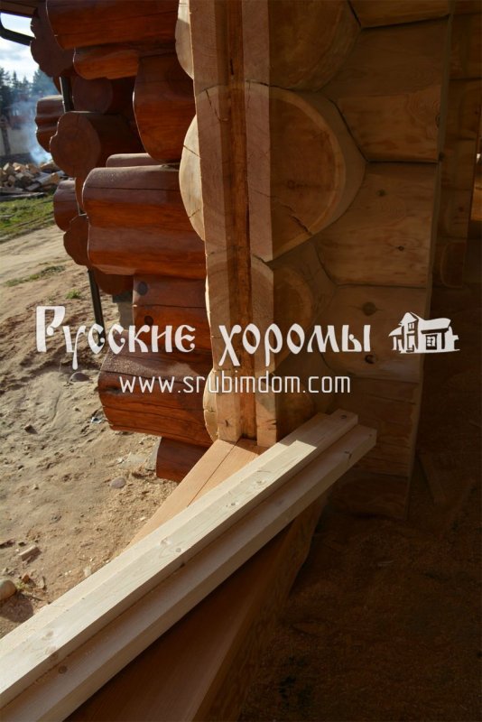 Фрезер для обсады в деревянном доме