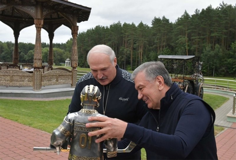 Мирзиеёв и Лукашенко