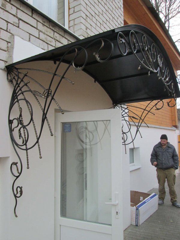 Авито Родники кованые козырьки