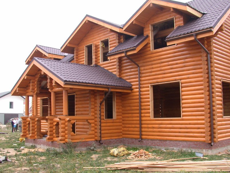 Ангарская сосна сруб