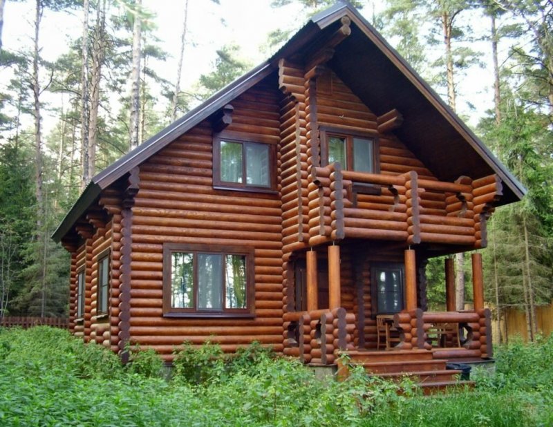 Срубы домов