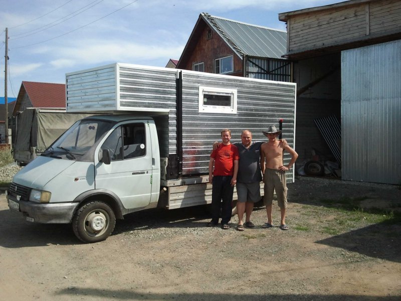 Автодом в кузов газели