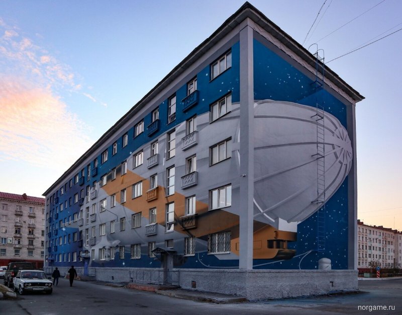 Здания Норильска