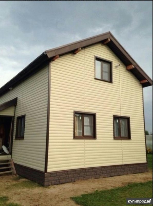 Docke Premium сайдинг Blockhaus банан