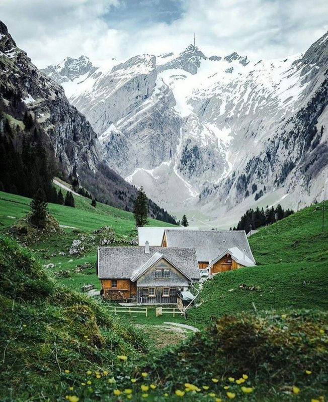 Аппенцелль Швейцария лето