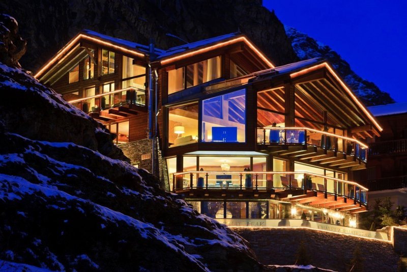Chalet Zermatt Peak в горах Швейцарии