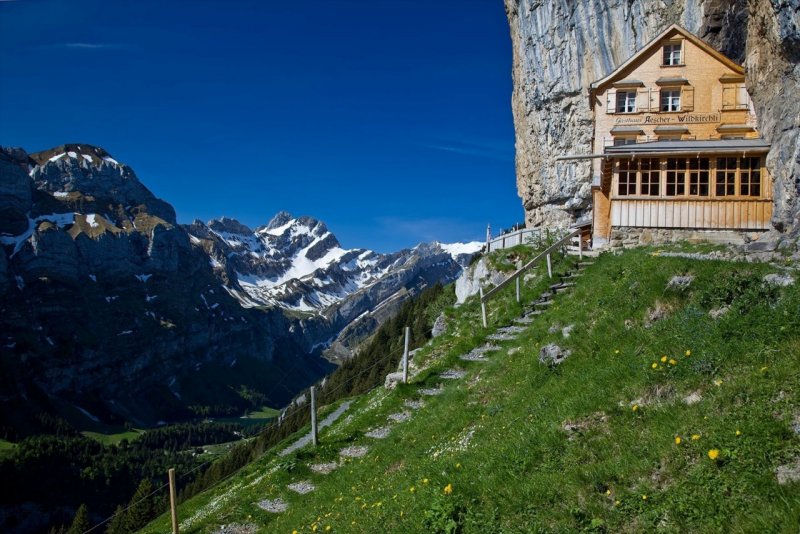 Berggasthaus Aescher Restaurant Швейцария