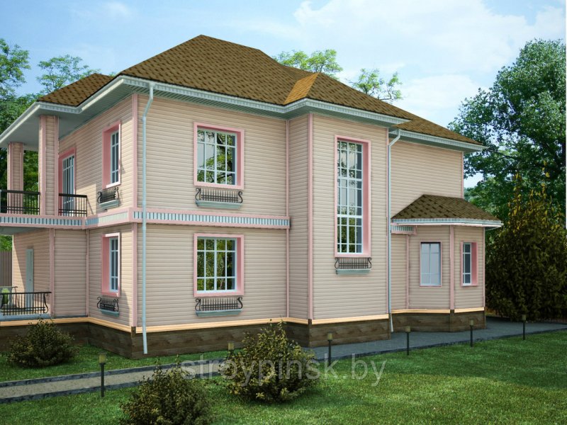 Вертикальный сайдинг "Quadrohouse"