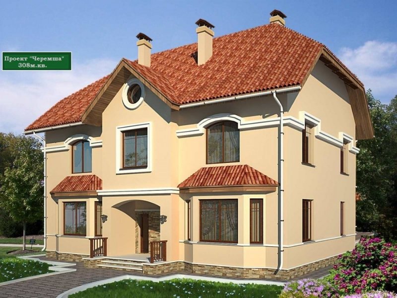 Проекты крыш двухэтажных домов