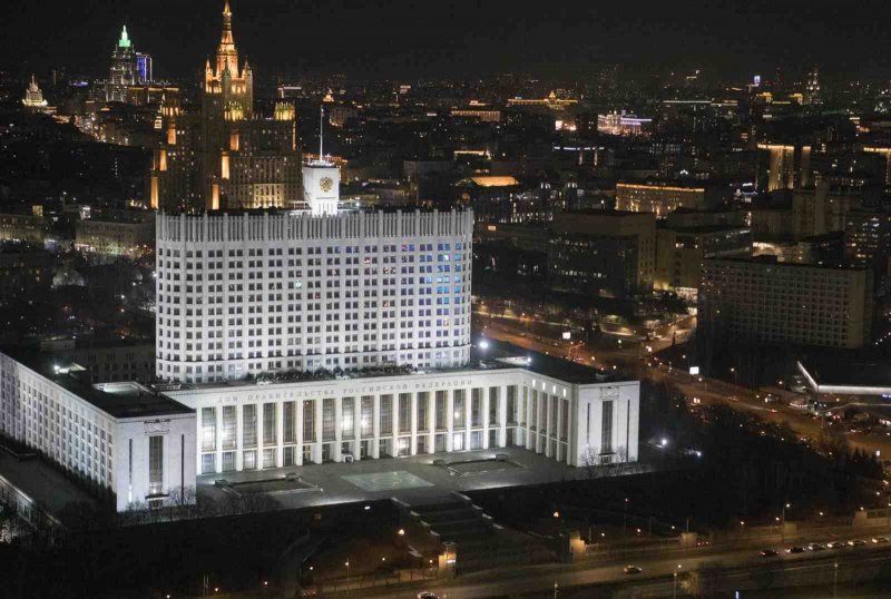 Дом правительства РФ вид сверху