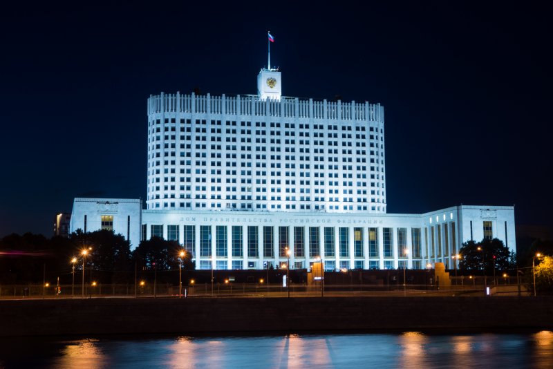 Дом правительства Российской Федерации, Москва, 1993 г.