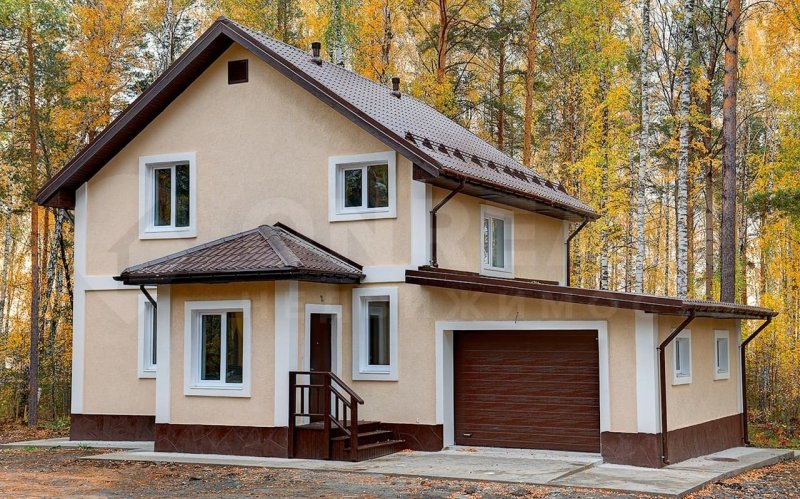 Простые фасады домов