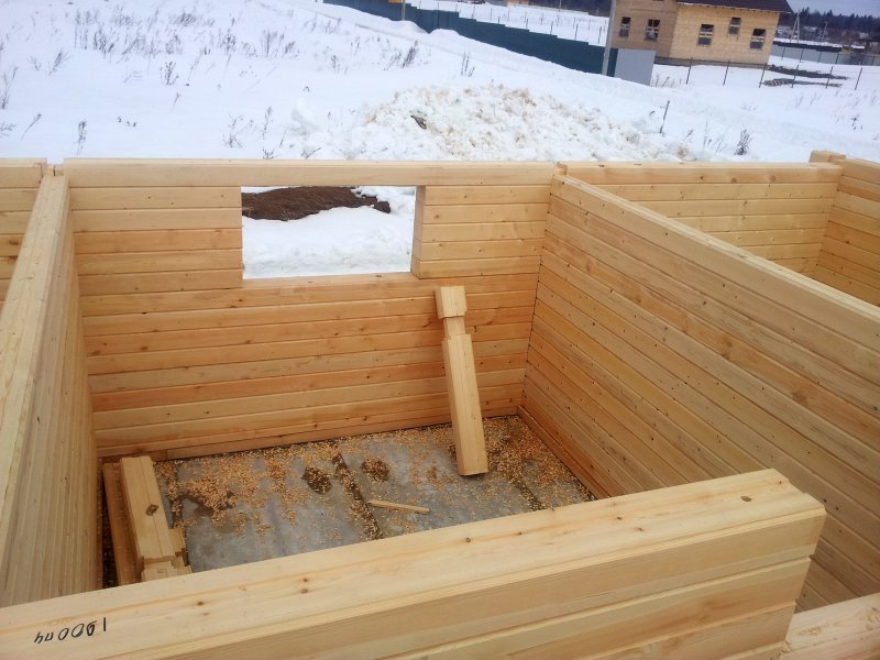 Баня строительство брус