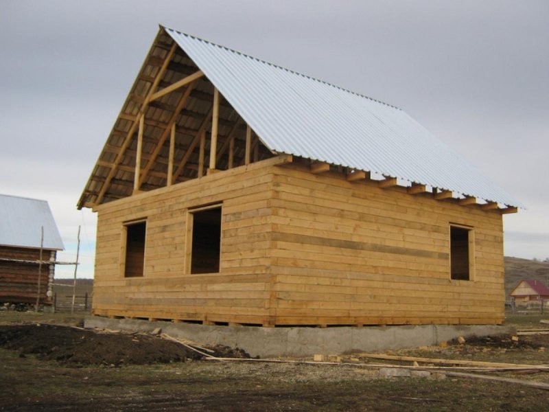 Постройки из бруса