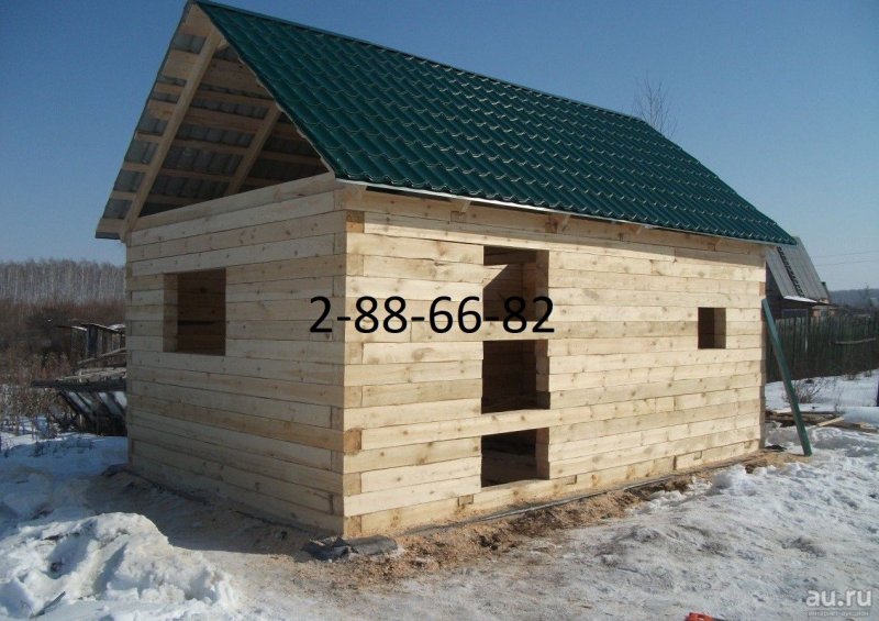 Баня из бруса 150х150 4х4