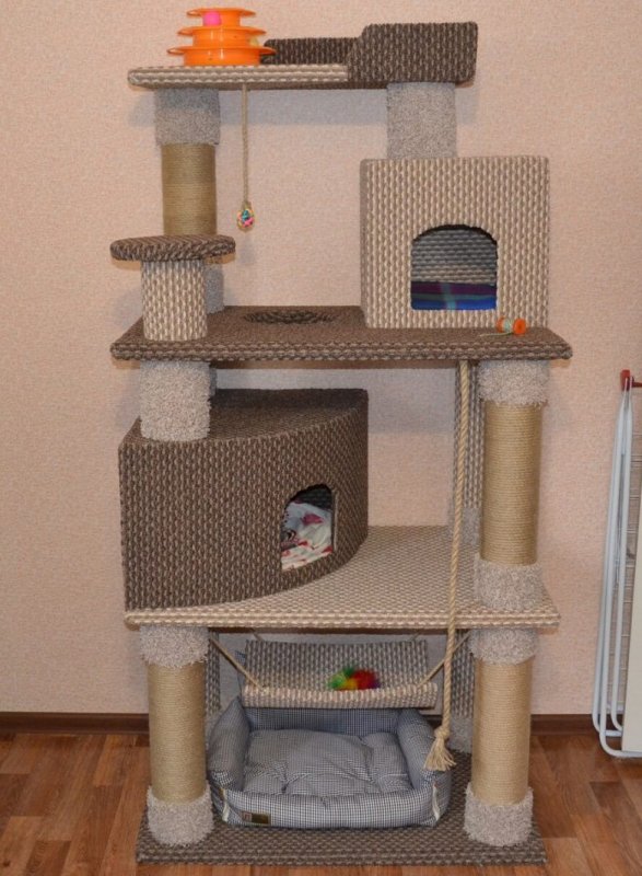 Большие кошачьи домики
