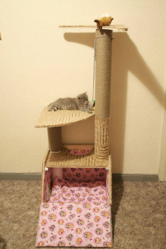 Домик для кошки "Кошкин дом"