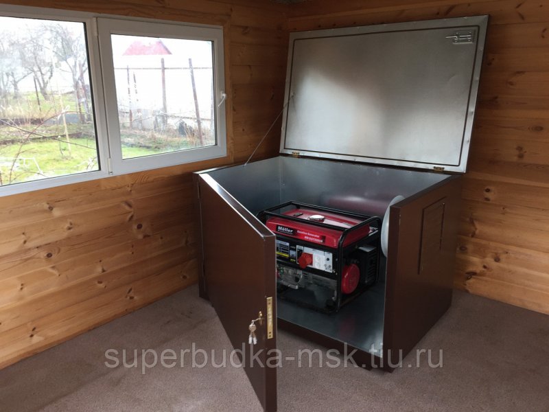 Миниконтейнер для бензогенератора