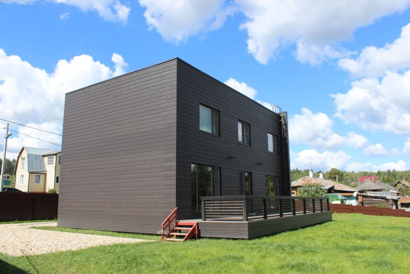 Фиброцементный сайдинг Cedral Wood