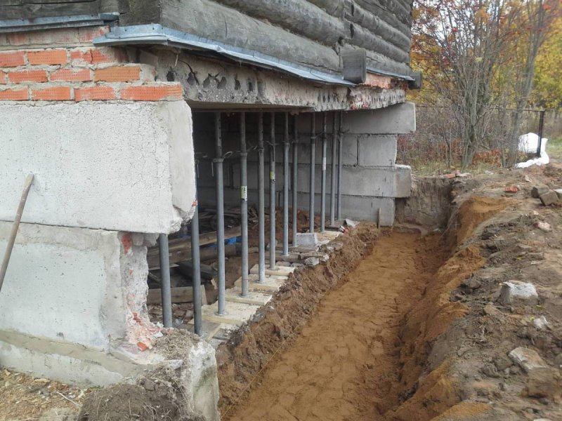Реконструкция цоколя