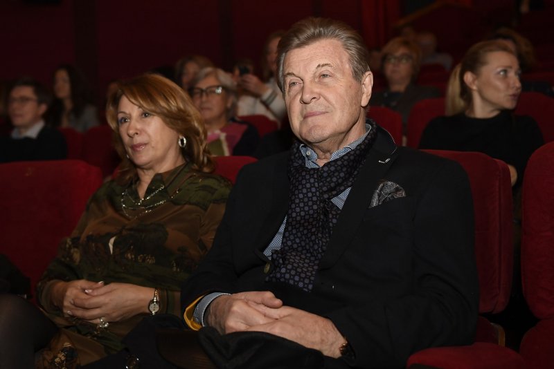 Лев Лещенко и его жена