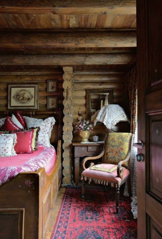 Интерьер старинной избы