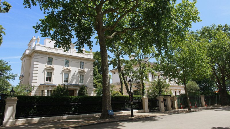 Kensington Palace Gardens Роман Абрамович