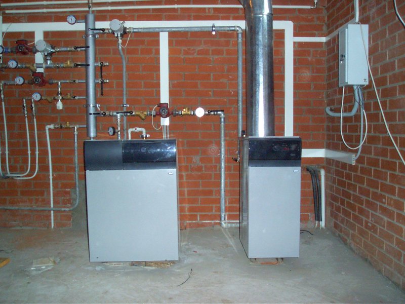 Газоснабжение котельной котлы бакси