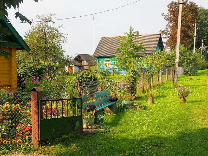 Огородик в деревне