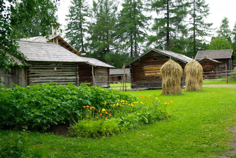 Сарай музей сельский Финляндия