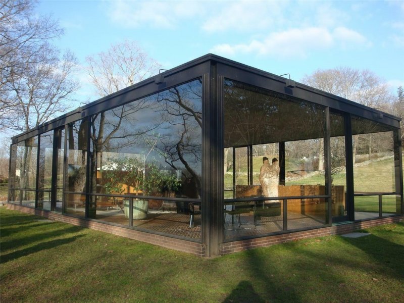 Филип Джонсон Glass House
