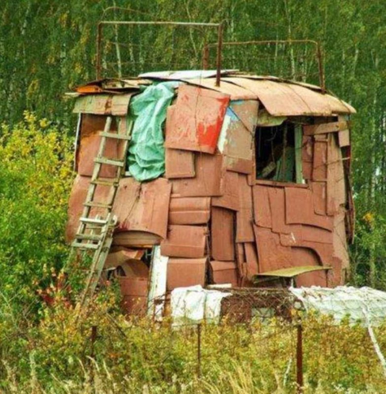 Дачный домик убогий