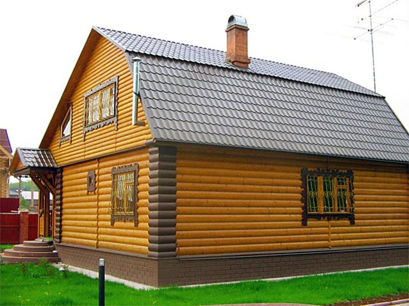 Обшить дом блокхаусом