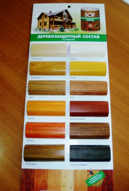 Акватекс пропитка цвет дуб