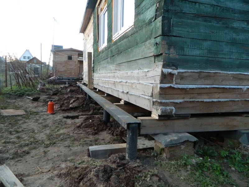 Реконструкция старого фундамента