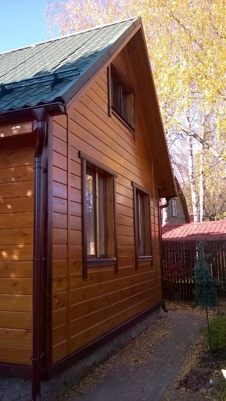 Имитация бруса для наружной отделки