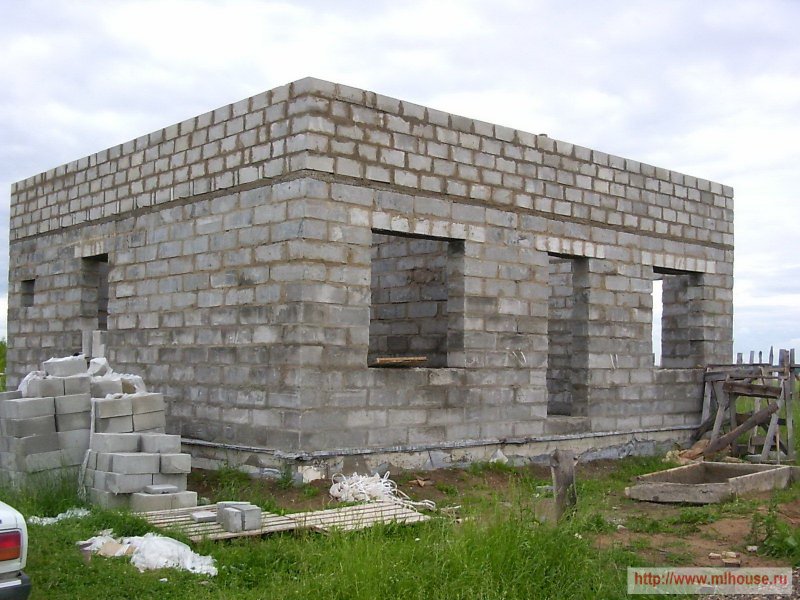 Плита перекрытия для частного дома из пеноблоков