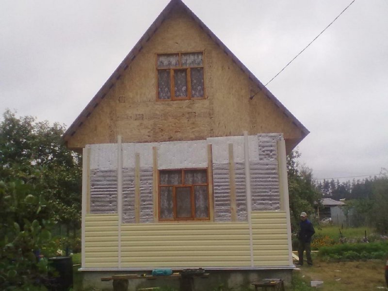 Утеплить старый дачный домик