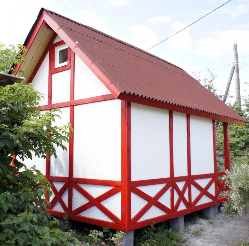 Каркасные садовые дома