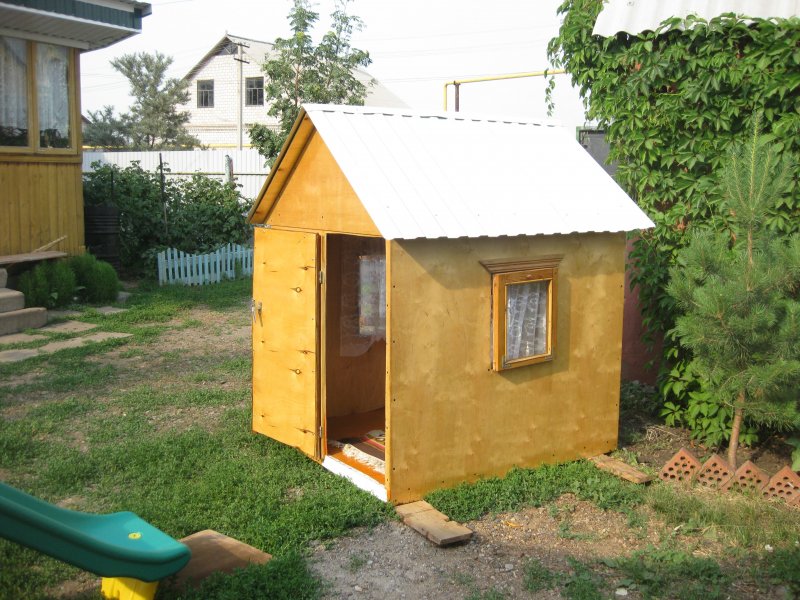 Детский домик из ОСП